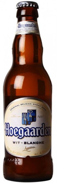 Hoegaarden Wit-Blanche Weiss Bier Kiste 24 x 330 ml / 4.9 % Belgien