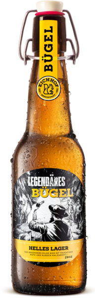 Eichhof legendäres BÜGEL das frische Bier 20 x 400 ml / 4.9 % Schweiz