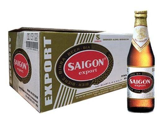 SAIGON export Lager Beer Case 24 x 355 ml / 4.9 % Vietnam