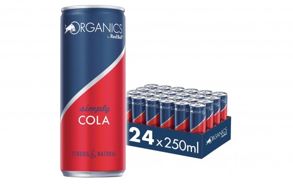 Red Bull Organics Simply COLA Kiste 24 x 250 ml Schweiz