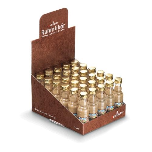 Appenzeller RAHMLIKÖR Shot BOX 30 x 2 cl / 18 % Schweiz