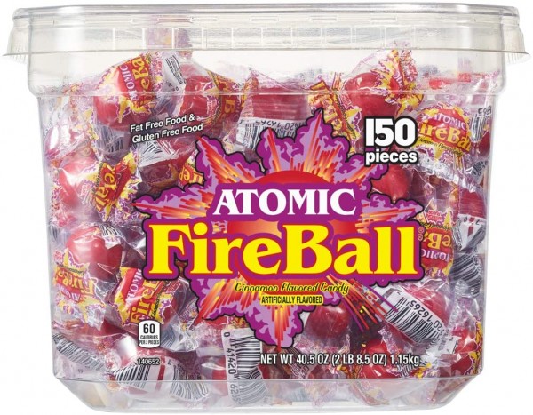 Atomic FIREBALL Cinnamon Candy Kiste 150 Stück USA