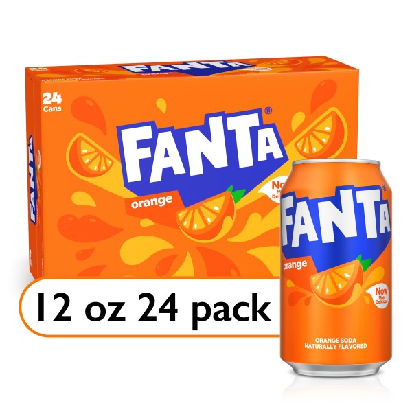 Fanta Orange Kiste 24 x 355 ml USA