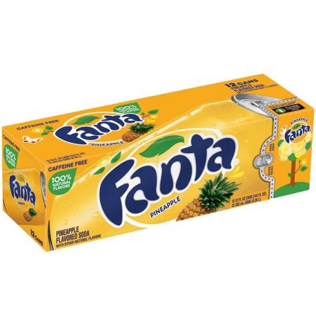 Fanta Pineapple Kiste 24 x 355 ml USA