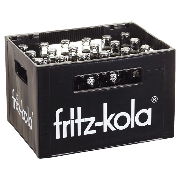fritz-kola koffeinhaltige Limonade Kiste 24 x 330 ml Deutschland