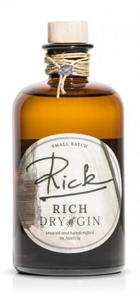 RICK RICH BIO Dry Gin 50 cl / 43 % Österreich