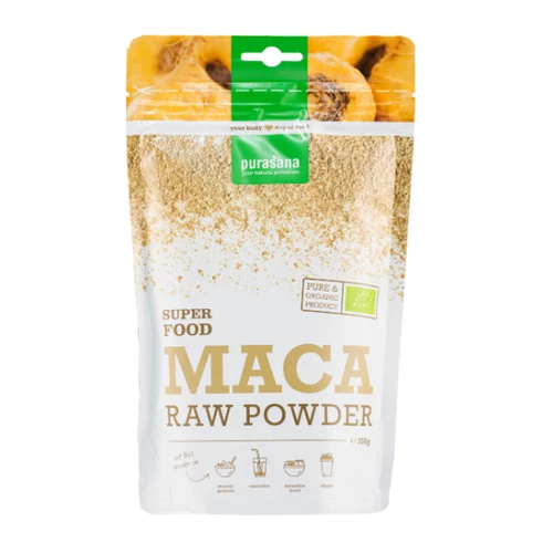 Purasana Superfood MACA Powder BIO 200 Gramm Peru