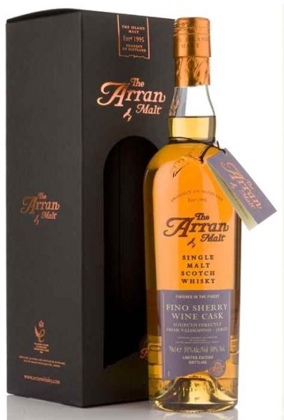 The Arran Fino Sherry Wine Cask 70 cl / 50 % Schottland