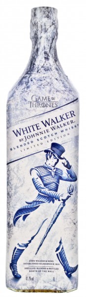 Johnnie Walker WHITE WALKER Special Edition Black Label 1 Liter / 41.7 % Schottland