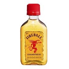 FIREBALL MINIATURE Cinnamon Whisky Likör 50 ml / 33 % Kanada