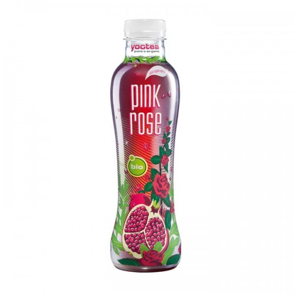 yootea pink rose PET 500 ml Schweiz
