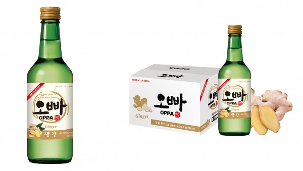 OPPA SOJU GINGER Flavour Kiste 20 x 360 ml / 14 % Korea