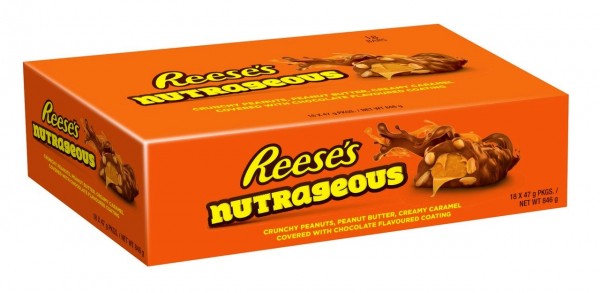 Reeses's NutRageous Bar Box 18 x 49 Gramm USA