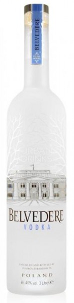 Belvedere Premium Vodka Jeroboam 3 Liter / 40 % Polen