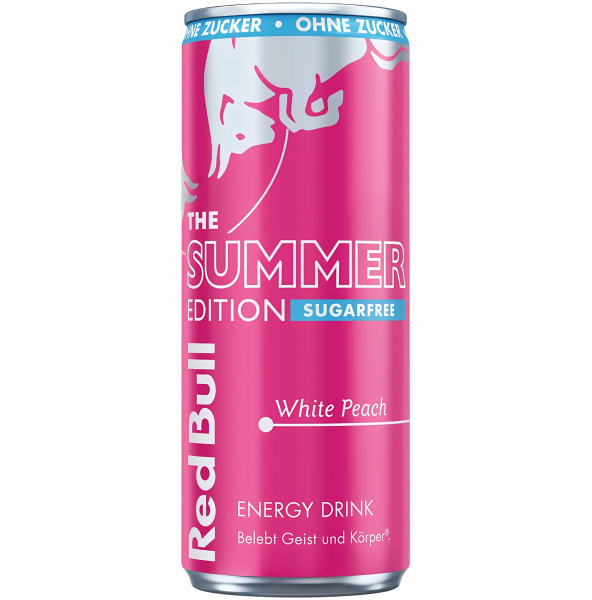 Red Bull White Peach SUGARFREE Energy Drink 250 ml Schweiz
