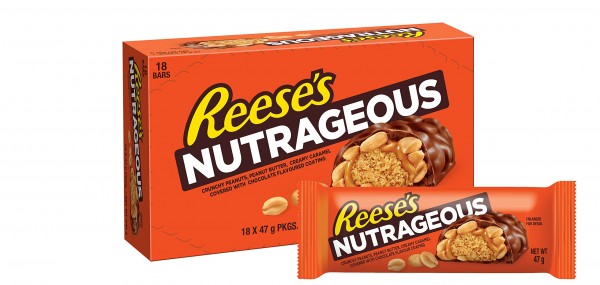 Reeses's NutRageous Bar BOX 18 x 47 Gramm USA