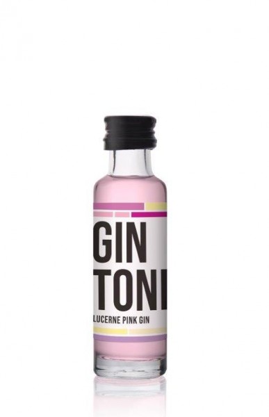 GIN TONI Lucerne PINK Gin MINIATURE 2 cl / 40 % Schweiz