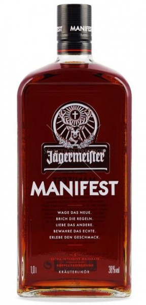 Jägermeister MANIFEST 1 Liter / 38 % Deutschland