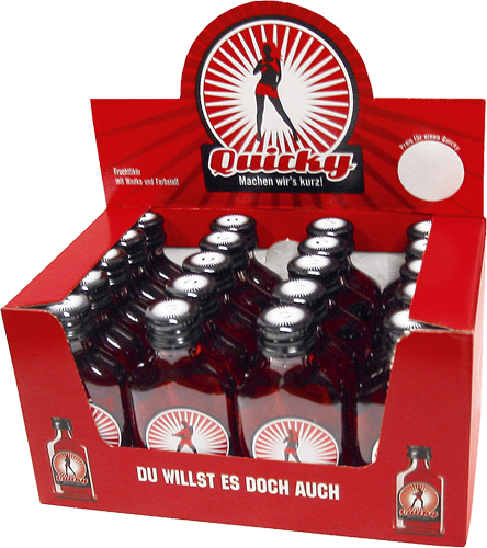 Quicky Shot Vodkalikör Box 20 x 2 cl / 20 % Deutschland