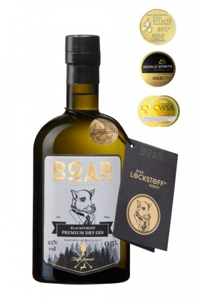 BOAR Blackforest Trüffel Premium Gin 50 cl / 43 % Deutschland