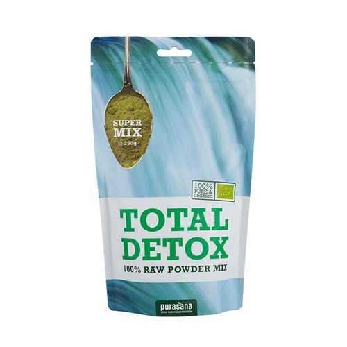 Purasana Superfood DETOX Super Mix 100 % Raw Powder BIO 250 Gramm