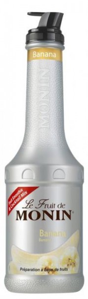 MONIN Fruchtpurée BANANE 1 Liter Frankreich