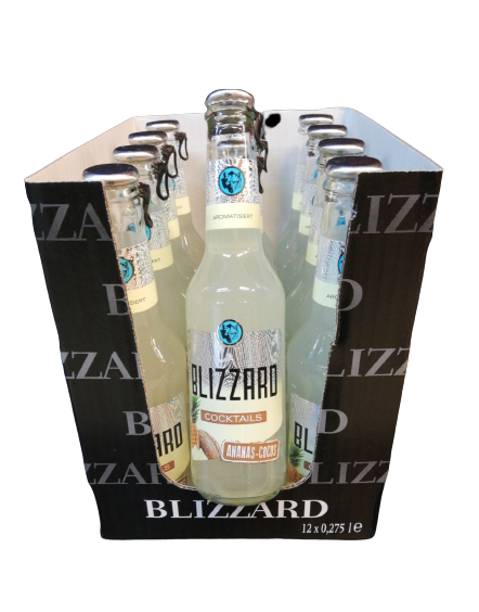 BLIZZARD Ananas - Cocos Cocktail Kiste 24 x 275 ml / 5,9 % Deutschland