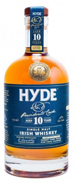 Hyde Irish Single Malt Sherry Finish 10 Years 70 cl / 46 % Irland