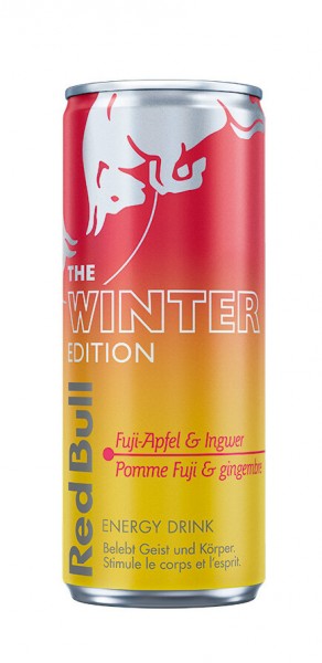 Red Bull Winter 25 Edition Fuji Apfel & Ingwer Energy Drink 250 ml Schweiz