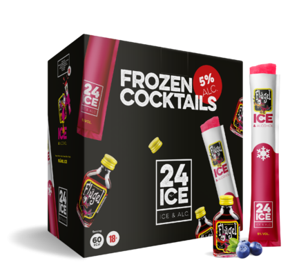 24ICE Frozen Cocktail FLÜGEL 50 x 65 ml / 5 % Holland