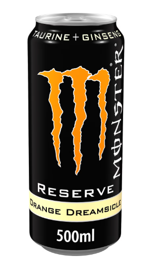 MONSTER Energy RESERVE Orange Dreamsicle 500 ml UK