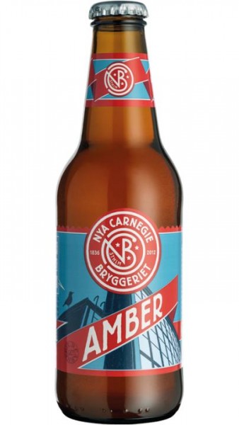 NYA Carnegie AMBER Beer Case 24 x 330 ml / 4.8 % Schweden