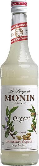 MONIN Premium Mandel / Orgeat / Almond Sirup 70 cl Frankreich