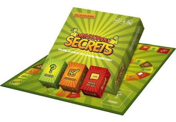 DRINKOPOLY Trinkspiel SECRETS