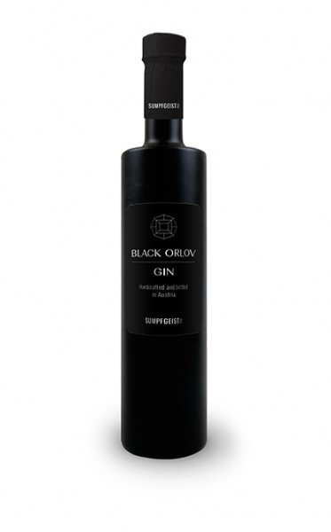 SUMPFGEIST BLACK ORLOV Handcrafted GIN 50 cl / 40 % Österreich