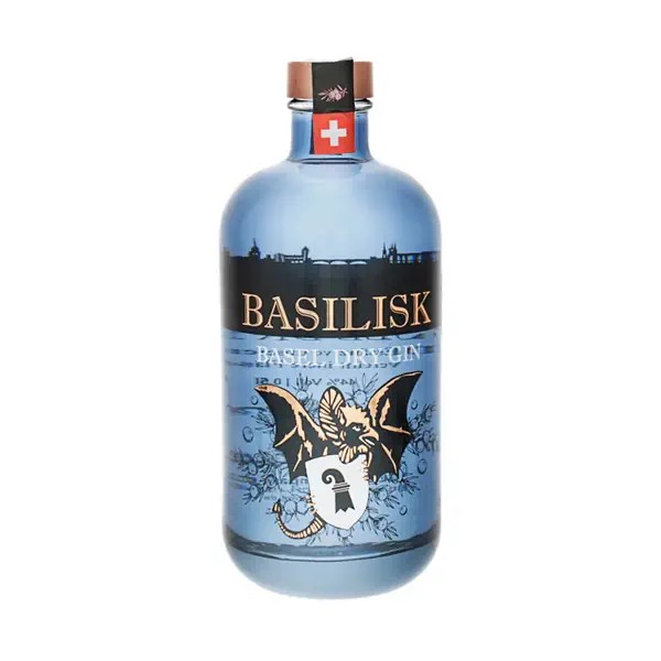 BASILISK Basel Dry Gin 50 cl / 44 % Schweiz