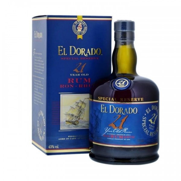 El Dorado Rum 21 Years 70 cl / 43 % Guyana