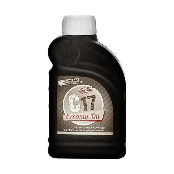 Kopfgetriebeöl C17 Creamy Oil Likör 50 cl / 17 % Deutschland