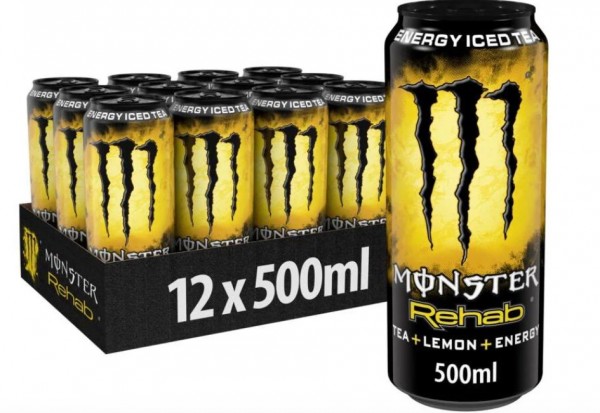 MONSTER Energy Rehab Kiste 12 x 500 ml UK