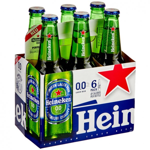 Heineken 0.0 % ALKOHOLFREI Kiste 24 x 330 ml Holland