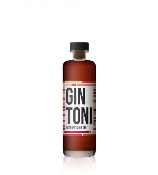 GIN TONI Lucerne GLÜH Gin 50 cl / 20 % Schweiz