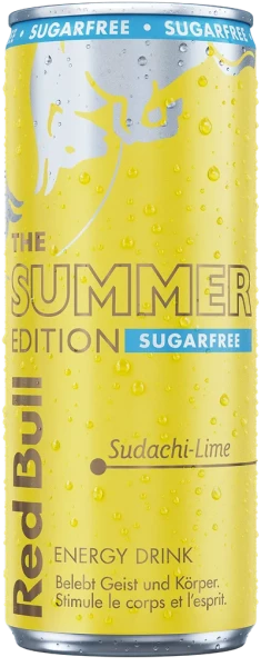 Red Bull Sommer 26 Edition Sugarfree Sudachi-Lime Energy Drink 250 ml Schweiz