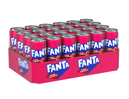 Fanta MANGO DRAGONFRUIT Kiste 24 x 330 ml Schweiz