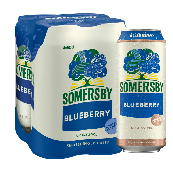 SOMERSBY Cider BLUEBERRY Dose Kiste 24 x 500 ml / 4.5 % Schweiz