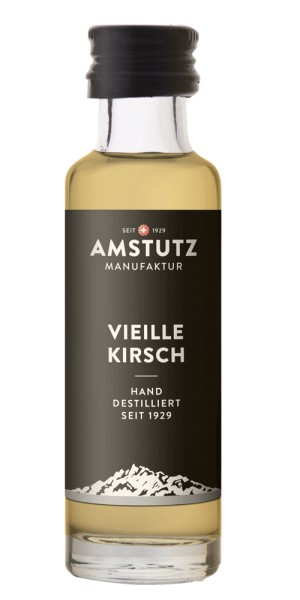 amstutz Edelbrand VIEILLE KIRSCH Portion2 cl / 40 % Schweiz