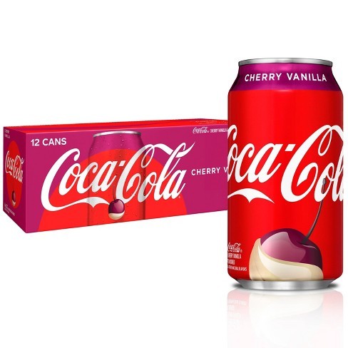 Coca Cola Cherry - Vanilla Kiste 24 x 355 ml USA