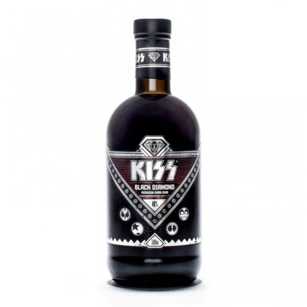 KISS Black Diamond Premium Dark Rum 50 cl / 40 % Karibik