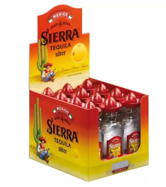 SIERRA Silver Likör MINIATURE Box 12 x 4 cl / 38 % Deutschland