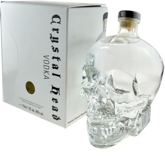 Crystal Head Vodka Magnum Skullflasche 1.75 Liter / 40 % Kanada