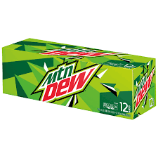 Mountain Dew Original Soda Kiste 24 x 355 ml USA